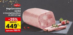 Regnum extra sonka – Spar