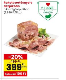 Rakott sertésnyelv aszpikban – Spar