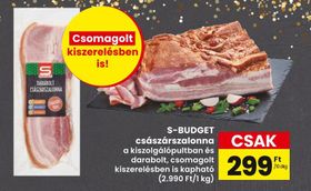 S-BUDGET császárszalonna – Spar
