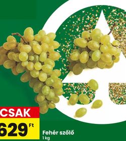 Fehér szőlő – Spar