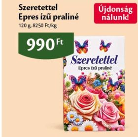 Szeretettel Epres ízű praliné – Ecofamily