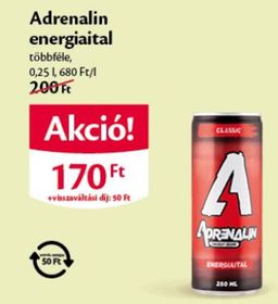 Adrenalin energiaital – Ecofamily