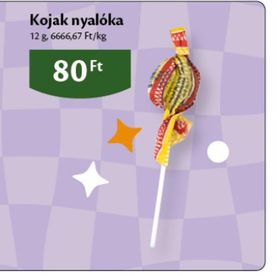 Kojak nyalóka – Ecofamily