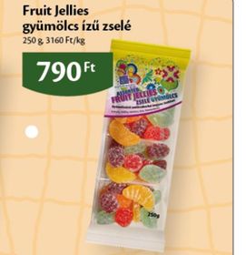 Fruit Jellies gyümölcs ízű zselé – Ecofamily