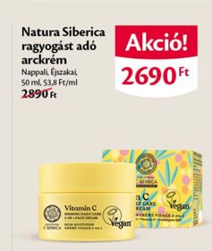 Natura Siberica ragyogást adó arckrém – Ecofamily
