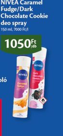 NIVEA Caramel Fudge/Dark Chocolate Cookie deo spray – Ecofamily