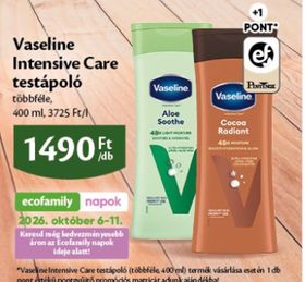 Vaseline Intensive Care testápoló – Ecofamily