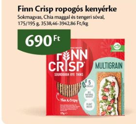 Finn Crisp ropogós kenyérke – Ecofamily