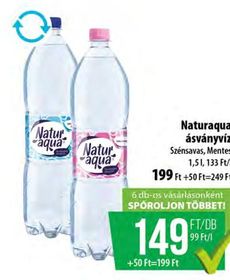Naturaqua ásványvíz – Coop