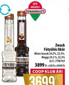 Zwack Fütyülős likőr – Coop