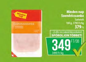 Minden nap Szendvicssonka – Coop