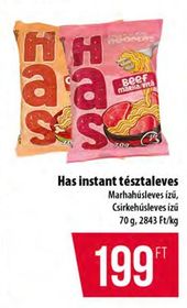 Has instant tésztaleves – Coop