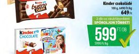 Kinder csokoládé – Coop