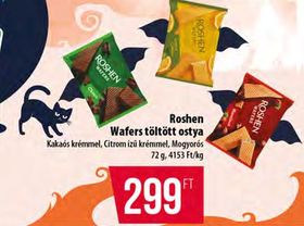 Roshen Wafers töltött ostya – Coop