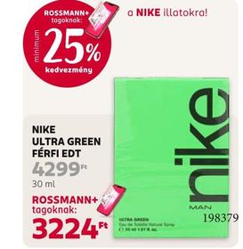 NIKE ULTRA GREEN FÉRFI EDT – Rossmann