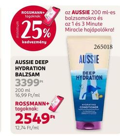 AUSSIE DEEP HYDRATION BALZSAM – Rossmann