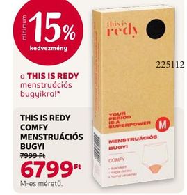 THIS IS REDY COMFY MENSTRUÁCIÓS BUGYI – Rossmann