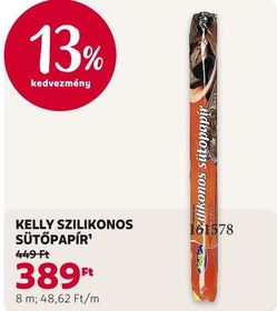 KELLY SZILIKONOS SÜTŐPAPÍR – Rossmann