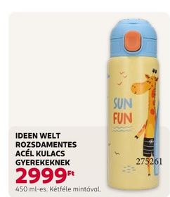 Ideen Welt IDEEN WELT ROZSDAMENTES ACÉL KULACS GYEREKEKNEK – Rossmann