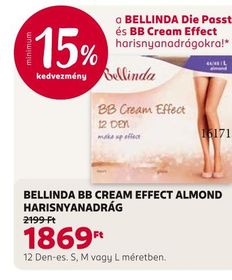 Bellinda BELLINDA BB CREAM EFFECT ALMOND HARISNYANADRÁG – Rossmann