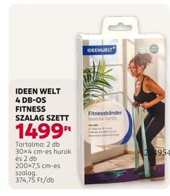 Ideen Welt IDEEN WELT 4 DB-OS FITNESS SZALAG SZETT – Rossmann