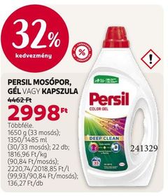 PERSIL MOSÓPOR, GÉL VAGY KAPSZULA – Rossmann