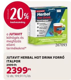 Jutavit JUTAVIT HERBAL HOT DRINK FORRÓ ITALPOR – Rossmann