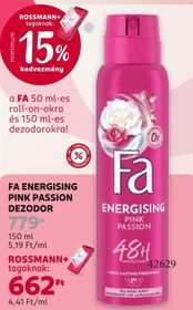 FA ENERGISING PINK PASSION DEZODOR – Rossmann