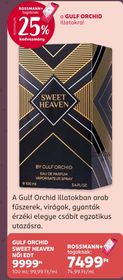 GULF ORCHID SWEET HEAVEN NŐI EDT – Rossmann