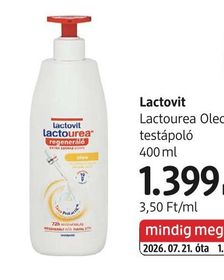Lactovit Lactourea Oleo testápoló – dm