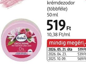 Balea krémdezodor – dm