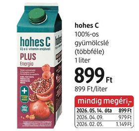 hohes C 100%-os gyümölcslé – dm