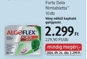 ALGOFLEX Forte Dolo filmtabletta – dm