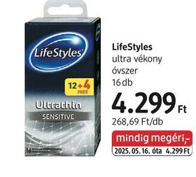 LifeStyles ultra vékony óvszer – dm
