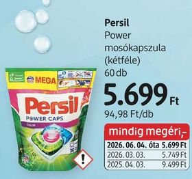 Persil Power mosókapszula (kétféle) – dm