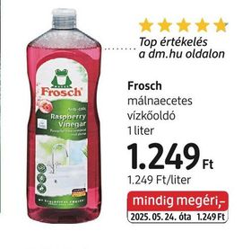 Frosch málnaecetes vízkőoldó – dm