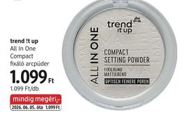 trend !t up All In One Compact fixáló arcpúder – dm