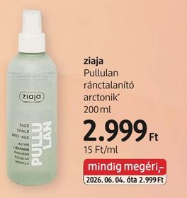 ziaja Pullulan ránctalanító arctonik* – dm