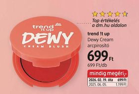 trend !t up Dewy Cream arcpirosító – dm