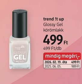 trend !t up Glossy Gel körömlakk – dm