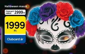 Halloween maszk – Tesco