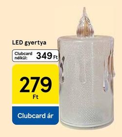LED gyertya – Tesco