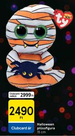 Halloween plüssfigura – Tesco