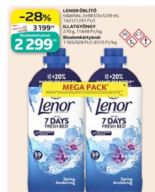 Lenor LENOR ÖBLÍTŐ – Auchan