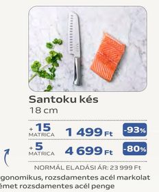 SMEG Santoku kés – Auchan